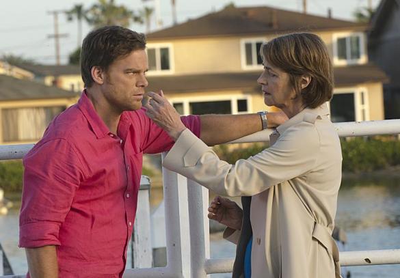 Dexter : Bild Charlotte Rampling, Michael C. Hall