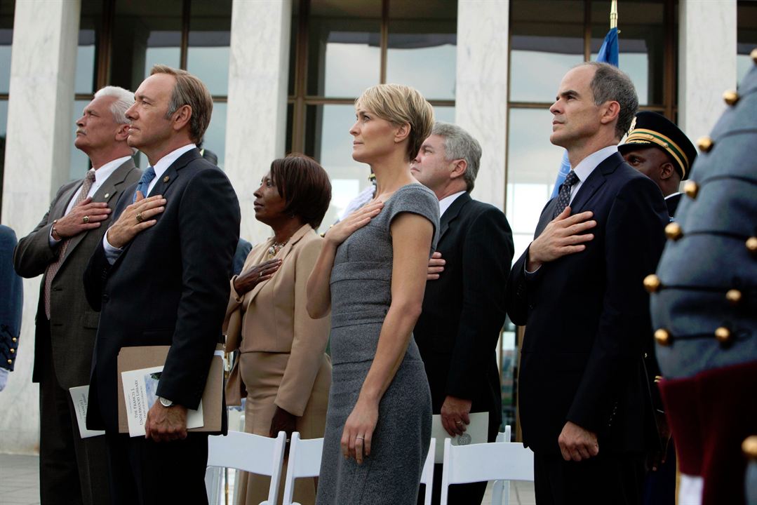 House Of Cards (US) : Bild Robin Wright, Kevin Spacey, Michael Kelly