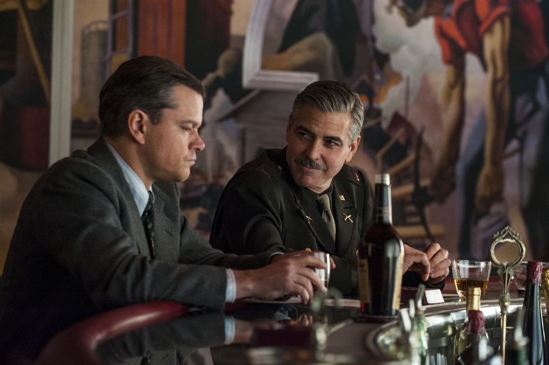Monuments Men - Ungewöhnliche Helden : Bild Matt Damon, George Clooney