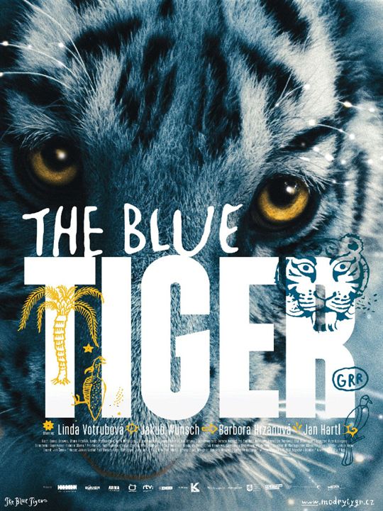 Der blaue Tiger : Kinoposter