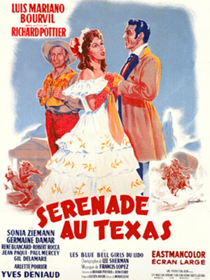 Sérénade au Texas : Kinoposter