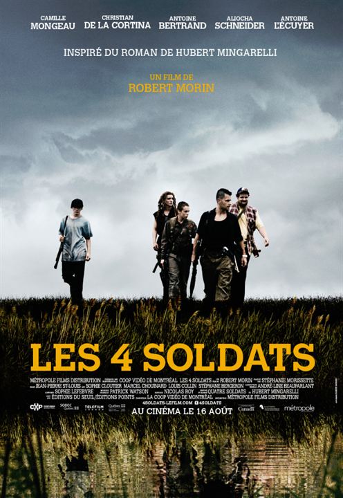 Les 4 soldats : Kinoposter