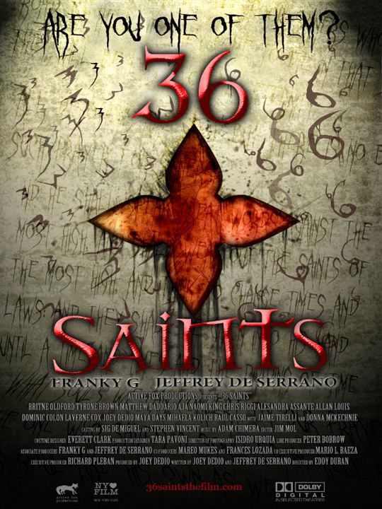 36 Saints : Kinoposter