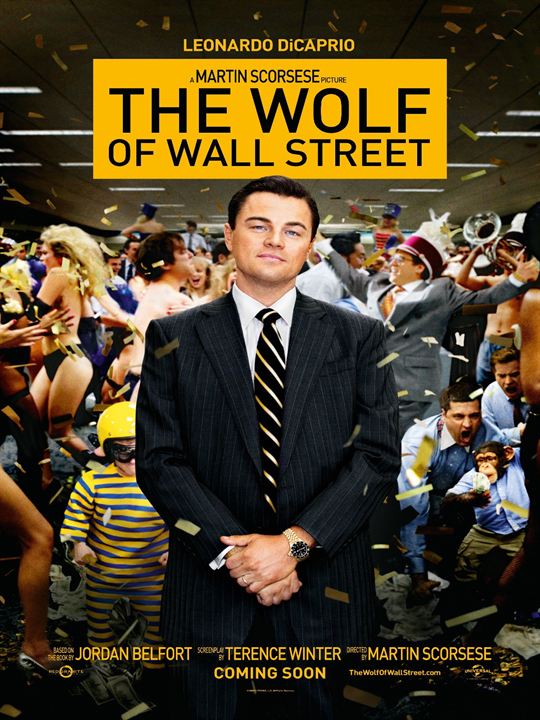 The Wolf Of Wall Street : Kinoposter