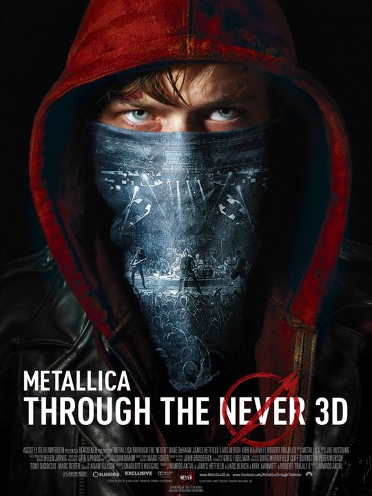 Metallica – Through The Never 3D : Kinoposter