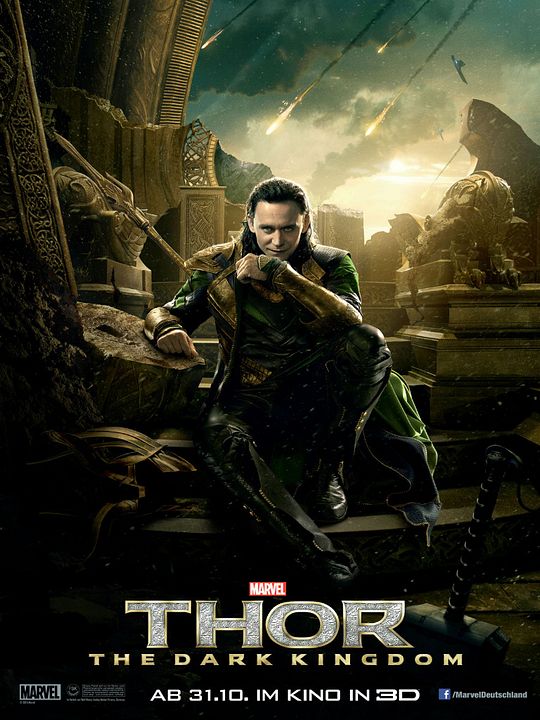 Thor 2 - The Dark Kingdom : Kinoposter