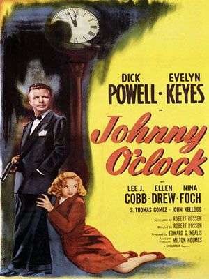 Johnny O'Clock : Kinoposter