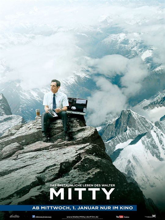 Das erstaunliche Leben des Walter Mitty : Kinoposter