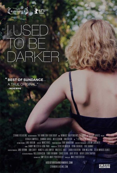 I Used To Be Darker : Kinoposter