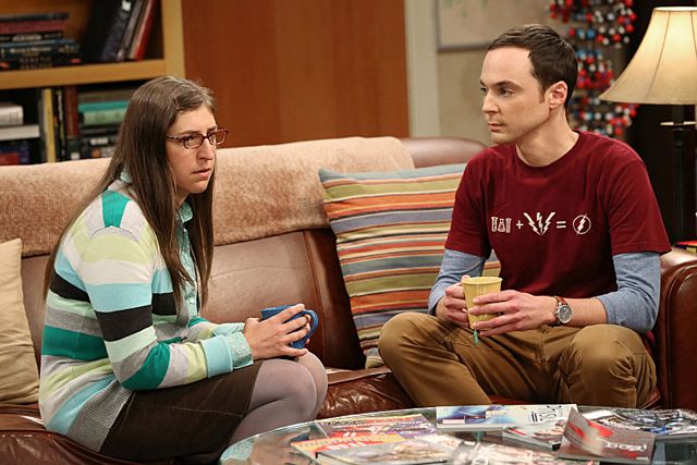 The Big Bang Theory : Bild Jim Parsons, Mayim Bialik