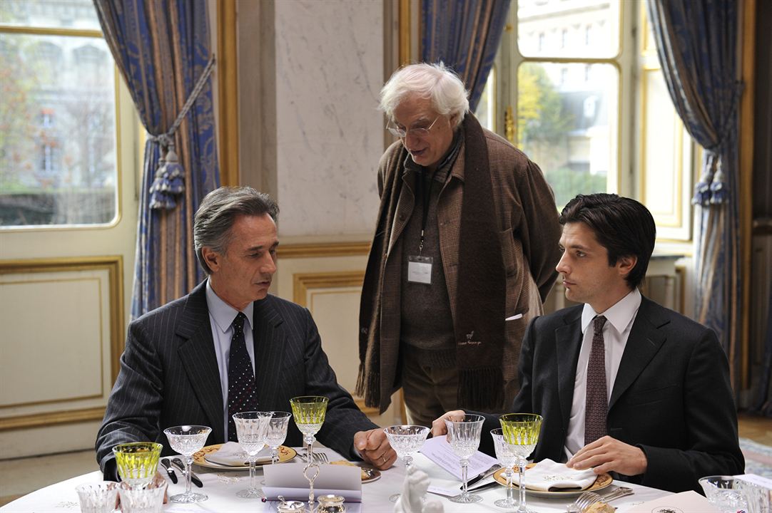 The French Minister : Bild Raphaël Personnaz, Bertrand Tavernier, Thierry Lhermitte