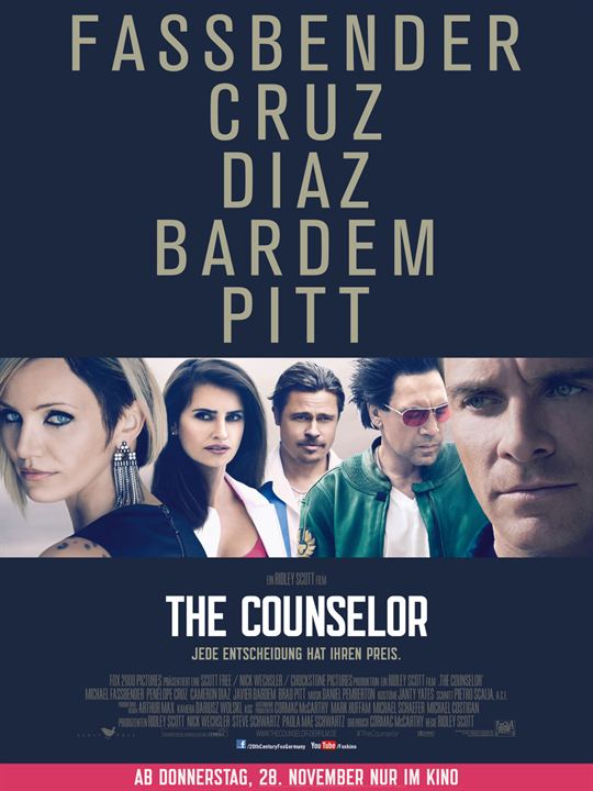 The Counselor : Kinoposter