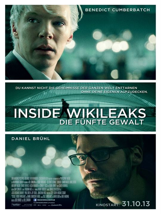 Inside WikiLeaks - Die fünfte Gewalt : Kinoposter