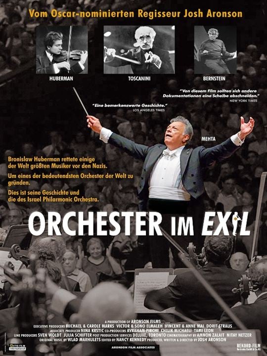 Orchester im Exil : Kinoposter