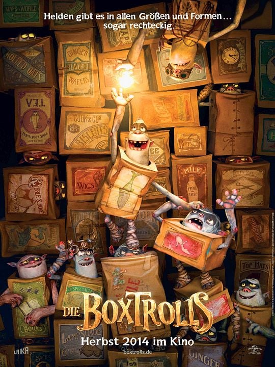 Die Boxtrolls : Kinoposter