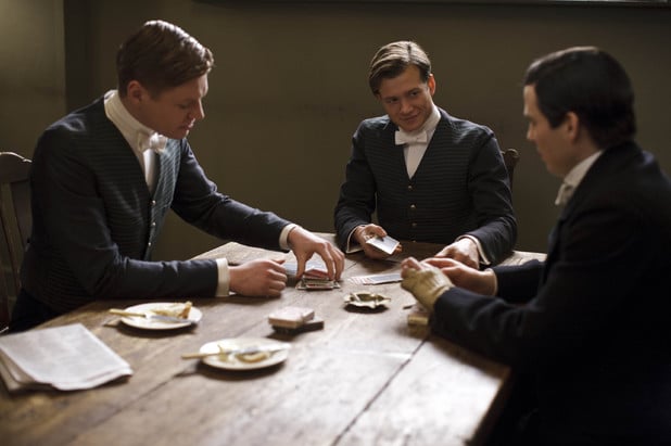 Downton Abbey : Bild Ed Speleers, Rob James-Collier, Matt Milne