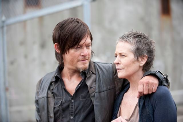 The Walking Dead : Bild Melissa McBride, Norman Reedus