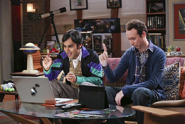 The Big Bang Theory : Bild Kunal Nayyar, Kevin Sussman