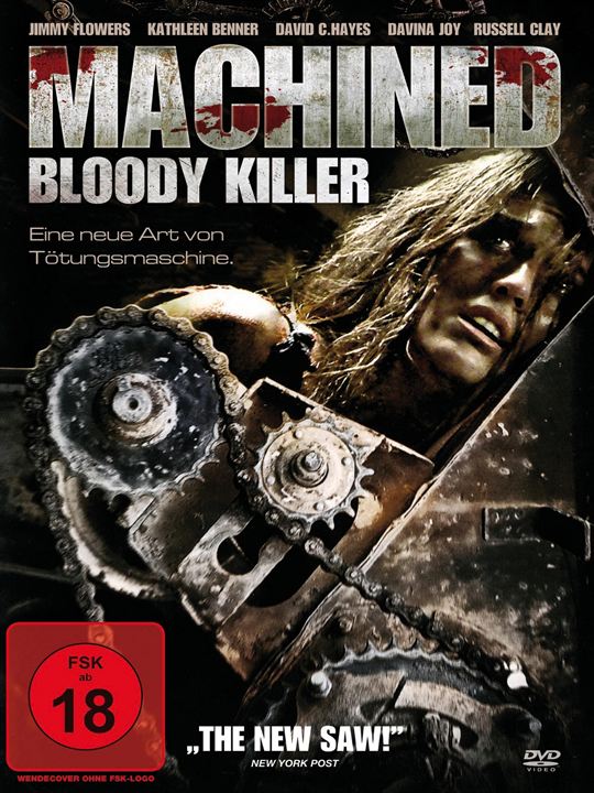 Machined - Bloody Killer : Kinoposter