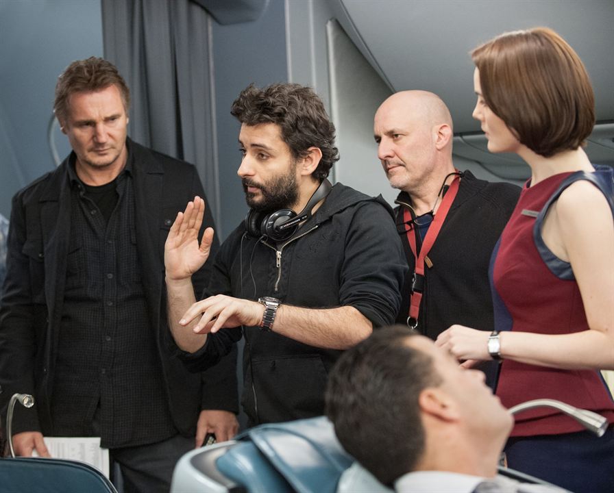 Non-Stop : Bild Jaume Collet-Serra, Michelle Dockery, Liam Neeson