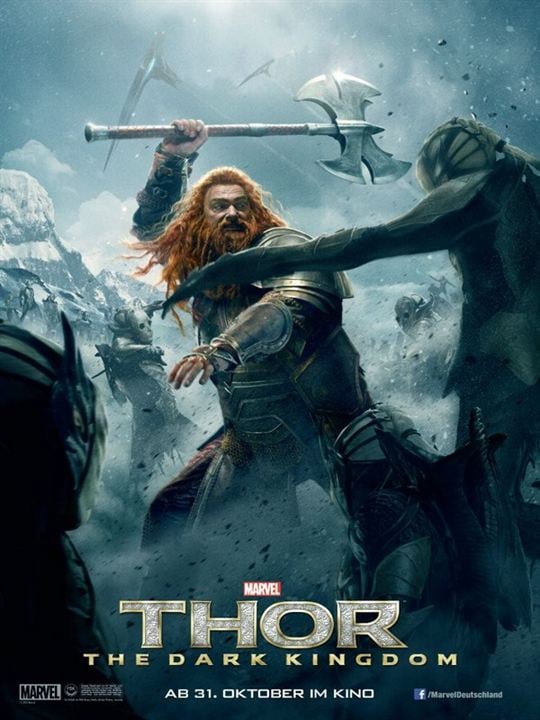 Thor 2 - The Dark Kingdom : Kinoposter