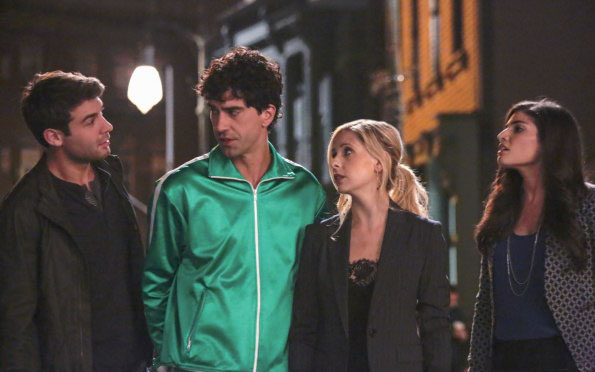 Bild James Wolk, Hamish Linklater, Amanda Setton, Sarah Michelle Gellar