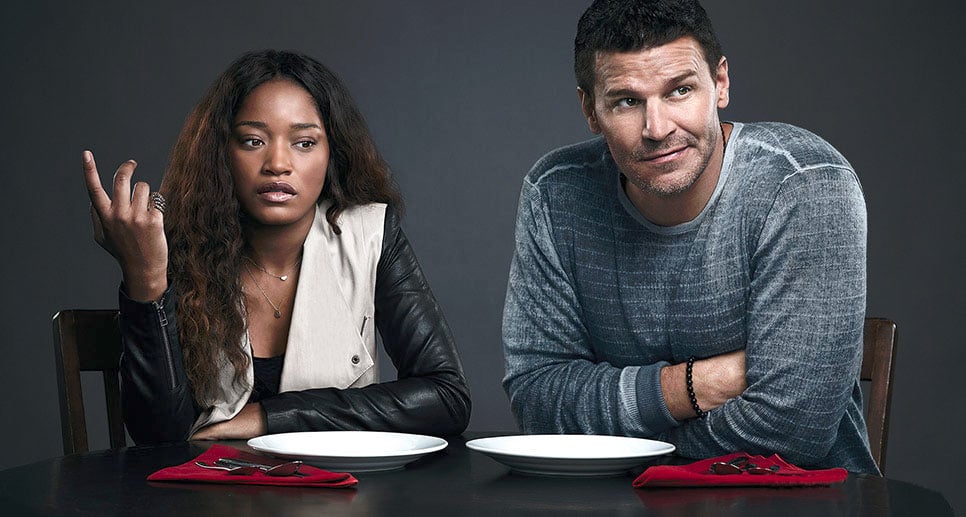 Bild David Boreanaz, Keke Palmer