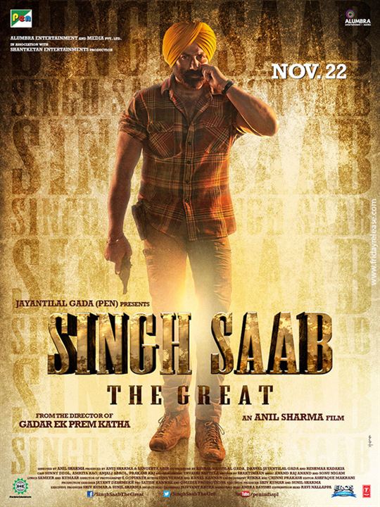 Singh Saheb The Great : Kinoposter