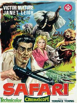 Der König der Safari : Kinoposter