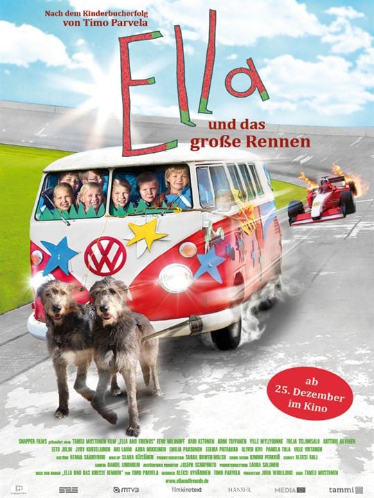 Ella und das große Rennen : Kinoposter