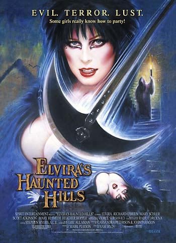 Elvira's Haunted Hills : Kinoposter