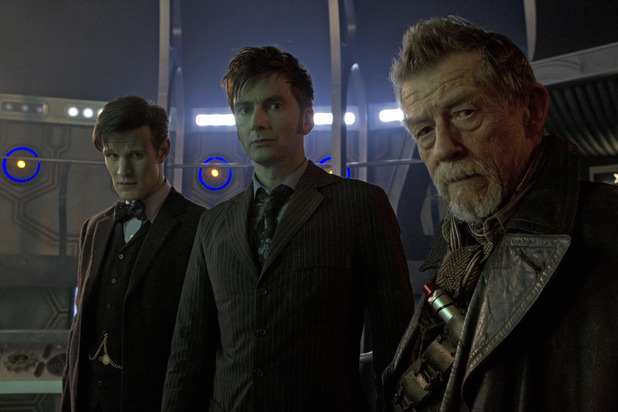 Doctor Who (2005) : Bild David Tennant, Matt Smith (XI), John Hurt