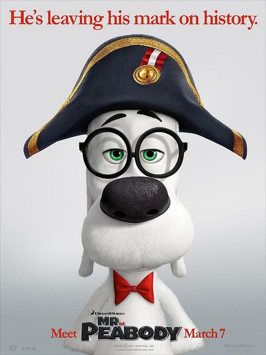 Die Abenteuer von Mr. Peabody & Sherman : Kinoposter