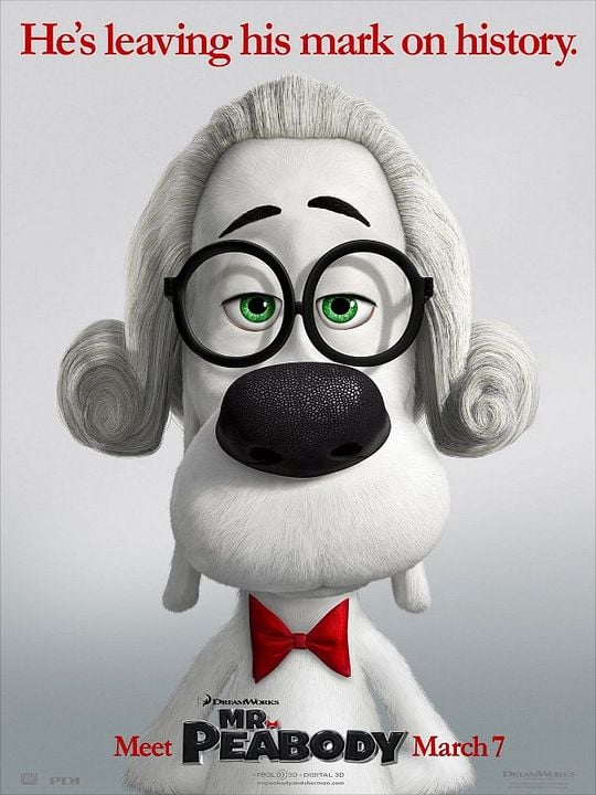 Die Abenteuer von Mr. Peabody & Sherman : Kinoposter