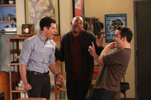 New Girl : Bild Max Greenfield, Damon Wayans Jr., Jake Johnson