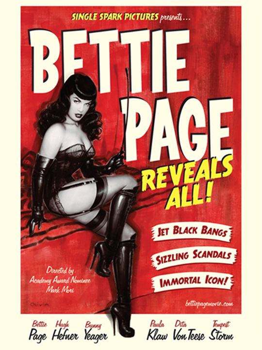 Bettie Page Reveals All : Kinoposter