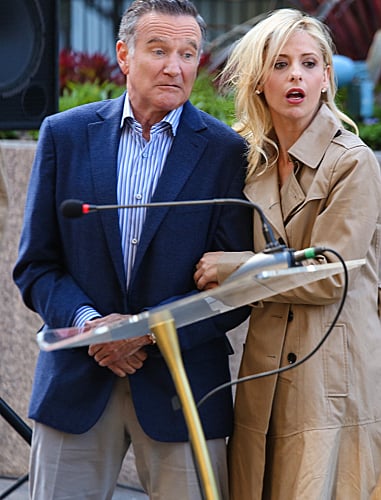 Bild Robin Williams, Sarah Michelle Gellar