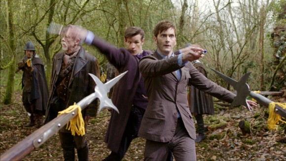 Doctor Who (2005) : Bild Matt Smith (XI), David Tennant
