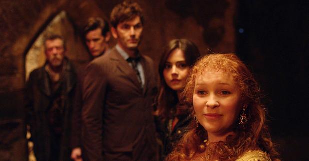 Doctor Who (2005) : Bild Matt Smith (XI), John Hurt, David Tennant, Joanna Page, Jenna Coleman