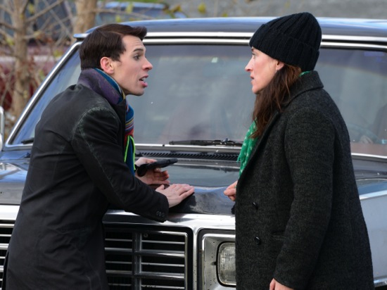 Orphan Black : Bild Jordan Gavaris, Maria Doyle Kennedy