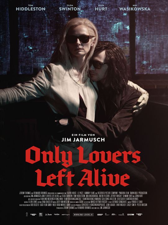 Only Lovers Left Alive : Kinoposter