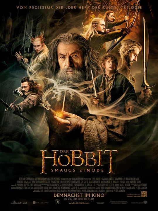 Der Hobbit: Smaugs Einöde : Kinoposter
