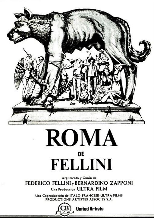 Fellinis Roma : Kinoposter