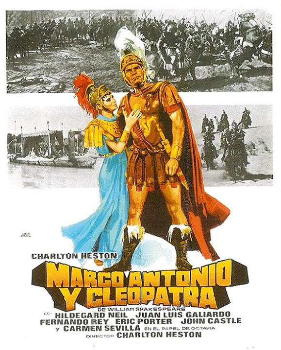 Antonius und Cleopatra : Kinoposter