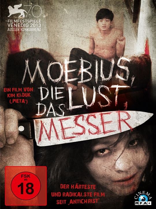 Moebius, die Lust, das Messer : Kinoposter