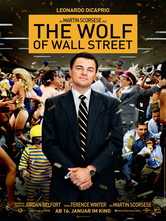 The Wolf Of Wall Street : Kinoposter