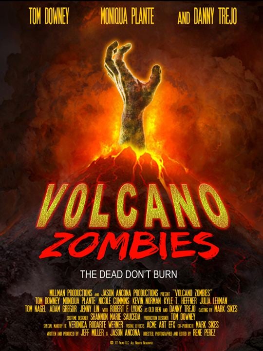 Volcano Zombies - Die Toten brennen nicht : Kinoposter