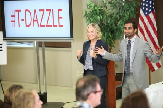 Parks And Recreation - Das Grünflächenamt : Bild Amy Poehler, Aziz Ansari