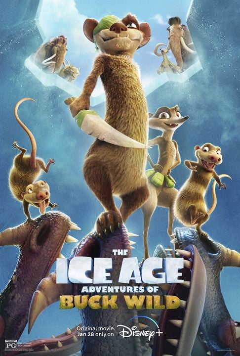 Ice Age - Die Abenteuer von Buck Wild : Kinoposter