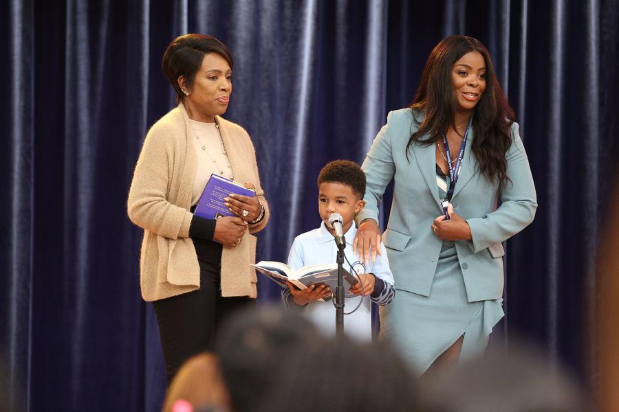 Abbott Elementary : Bild Sheryl Lee Ralph, Janelle James, Levi Mynatt